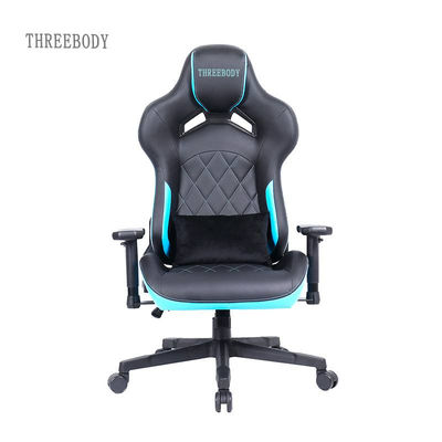 High End Racing Seat Computer Chair , Bucket Seat Office Chair With Adjustable Headrest