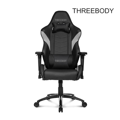 Executive Office Leather Gaming Chair 360 Degree Swivel Wheel Sturdy Metal Frame