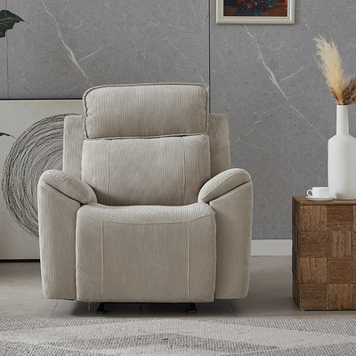 Louis Denny Nordic Modern Single Fabric High Back Electric Functional Adjustable Living Room Lazy Sofa Chair