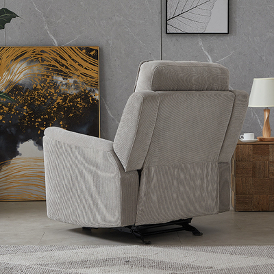 Louis Denny Nordic Modern Single Fabric High Back Electric Functional Adjustable Living Room Lazy Sofa Chair