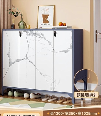 Large-Capacity Steel Shoe Cabinet Locker With Lock Storage For Home Entrance, Home Exterior Door, Elevator Aisle