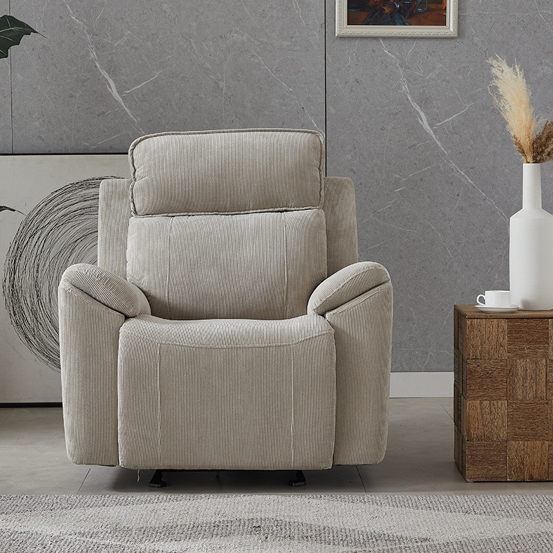 Louis Denny Nordic Modern Single Fabric High Back Electric Functional Adjustable Living Room Lazy Sofa Chair